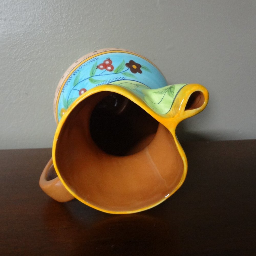 Sedona Boho Floral Vase/Pitcher - Picture 3 of 4